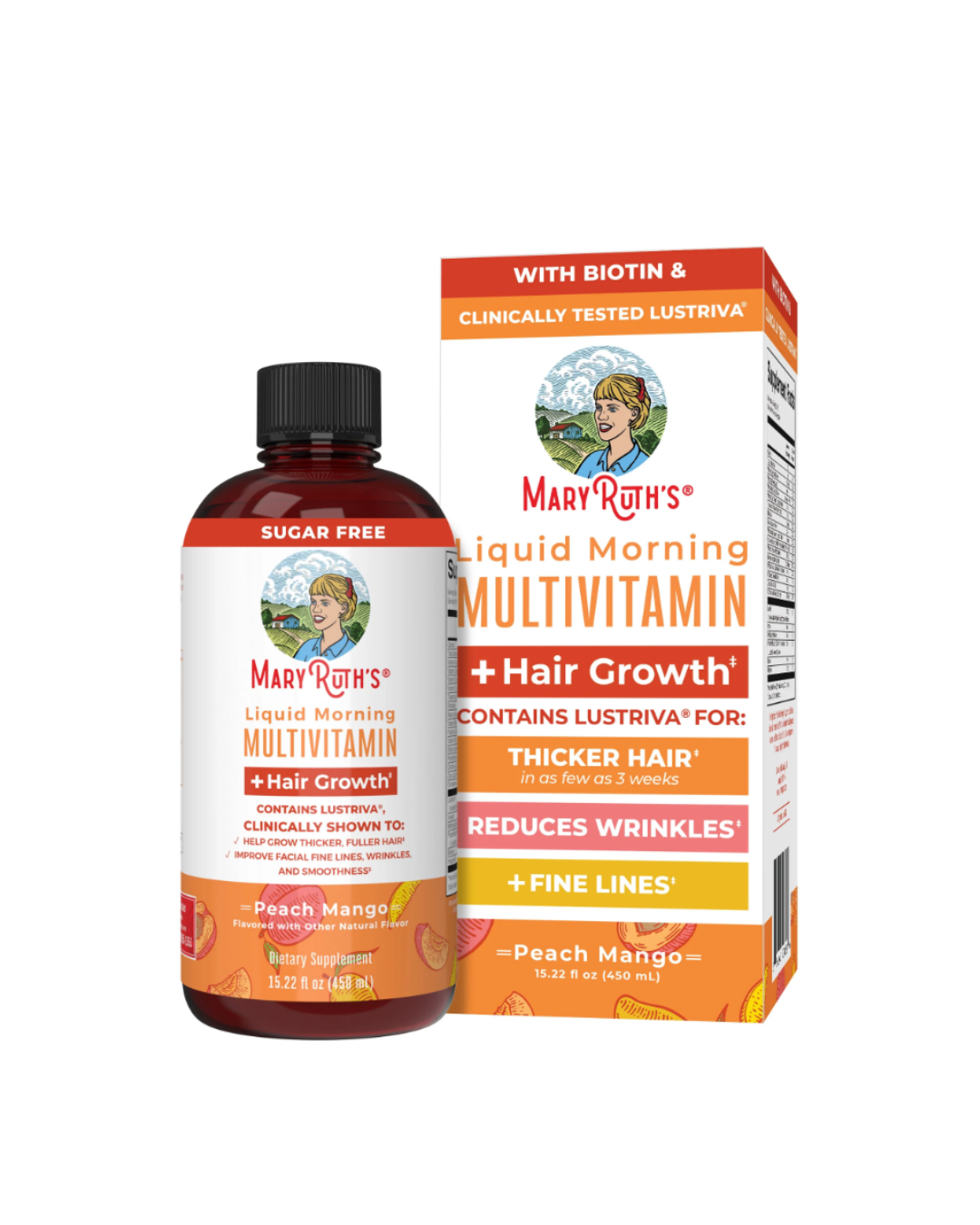 MaryRuth’s Multivitamínico Líquido + Crecimiento del Cabello